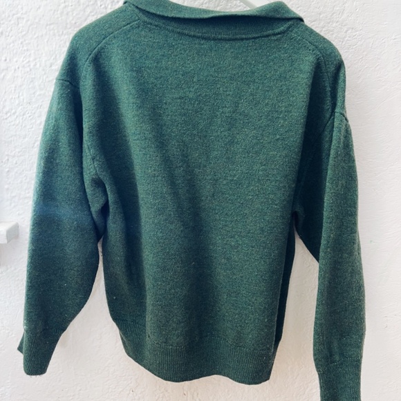 Vintage FILA 100% wool polo sweatshirt - Picture 2 of 3